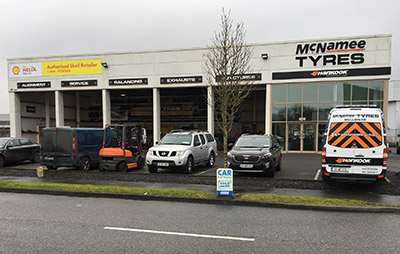 For more than a decade, McNamee Tyre Services has been offering superb products and care to commercial vehicle operators)